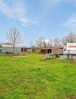 IMMOBERLIN.DE - Für Pferdeliebhaber! Haus mit Nebengebäuden & Potential auf großem Grundstück in ländlicher Lage - Seelow