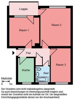 Schöne 3-Zimmer-Wohnung mit Balkon in grüner Lage - Geseke