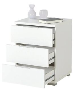 Nachtkommode Kommode Weiß BHT 46|61|42 cm Cm NEU OVP TOP - Berlin Neukölln