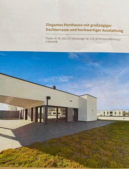 Elegante Penthouse Wohnung in Aschaffenburg - Nachmieter gesucht - Aschaffenburg