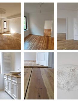 Ohne Makler!: Frisch renovierte 6-Zimmer Jugendstilwohnung mit Balkon 100 m zur Rednitz - Fürth