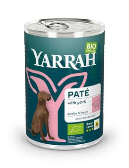 Yarrah Bio Paté mit Bio Schwein - 400 g