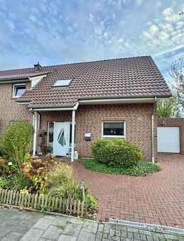 Familienfreundliches Einfamilienhalbhaus mit Garage in Nordhorn-Stadtflur - Nordhorn