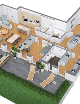 Modern & Effizient- ETW mit Garten im Herzen Weimars - Weimar