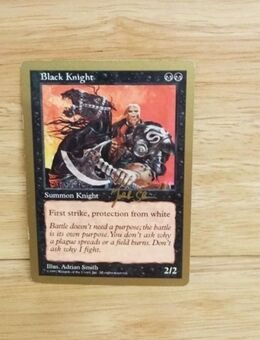 Magic The Gathering-Black Knight-" - Nörvenich