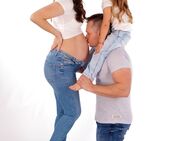 Babybauch Shooting / Schwangerschaft Fotos - Fellbach