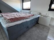 Boxspring Bett ohne Kopfteil mit Bettkasten - Mannheim