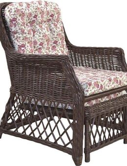 Home affaire Rattanstuhl, Handarbeit, Maße (B/T/H): (67/75/91)