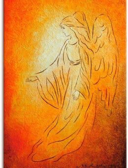 Artland Wandbild Engel der Heilung - Engelkunst, Religion (1 St), als Alubild, Outdoorbild, Leinwandbild, Poster, Wandaufkleber