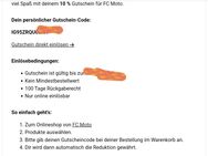 FC Moto 10 % Gutschein - Solingen (Klingenstadt)