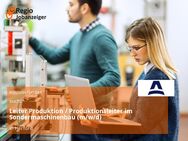 Leiter Produktion / Produktionsleiter im Sondermaschinenbau (m/w/d) - Herford (Hansestadt)