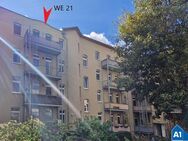 Paulusviertel: Vermietete Dachgeschosswohnung mit Balkon und Pkw-Stellplatz - Halle (Saale)