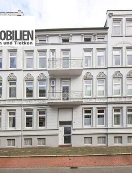 TT biete an: Stilvolle Gründerzeitwohnung in ruhiger und zentraler Lage von Heppens - liebevoll saniert, hell und mit zwei Balkonen! - Wilhelmshaven