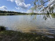 Bildschön wohnen unmittelbar am Erholungsgebiet Goldbergsee: Teilsaniertes EFH mit idyllischem Gartengrundstück, Garage u. kleinem Nebengebäude - Coburg