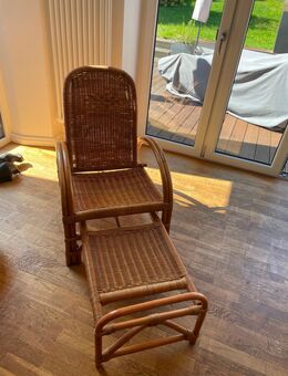 Rattan Liegestuhl - Essen