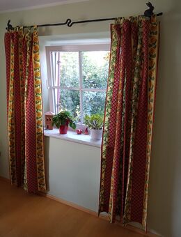 4 x Vorhang Schal Store Gardine Schlaufen Original Frankreich - Gachenbach