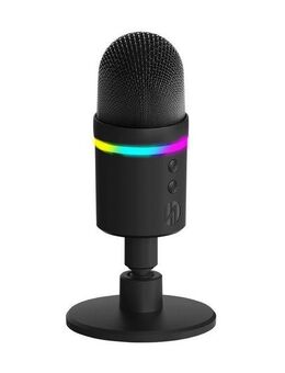 Stealth Streaming-Mikrofon Streaming Mikrofon mit LED Beleuchtung