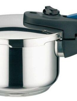 Elo Schnellkochtopf Praktika Plus XS, Edelstahl 18/10, Edelstahl 18/8 (1-tlg), Dampfkochtopf, incl. Ersatzdichtungsring, Induktion