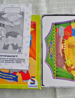 Schmidt-Spiel-Benjamin Blümchen-Zirkus Lotto,2002,ab 3 Jahre,1-5 Spieler - Linnich