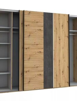 Schlafzimmer Schwebetürenschrank und Bett + Matratze (gratis) - Weil (Rhein)