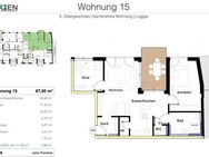 NEU | 3-Zimmer-Wohnung im 3.OG im Projekt STADTGARTEN in zentraler Bamberger Lage - Bamberg