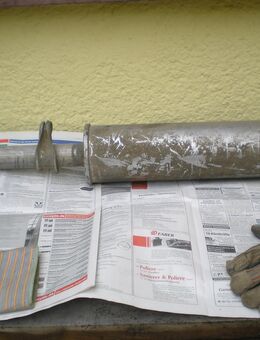 Original Opel Auspuff + Opel Einbaulautsprecher - Saffig