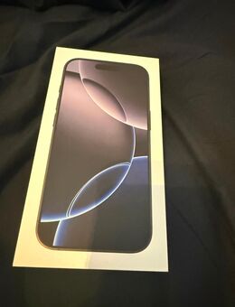Iphone 16 Pro - Schwarz - 128GB - Neu verpackt - Niederkassel Zentrum