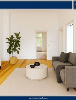 Erstbezug nach Sanierung - Charmante Altbauwohnung mit drei Zimmern, Wintergarten, Balkon und Aufzug - Frankfurt (Main)