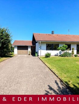 Interessanter, unterkellerter Bungalow auf großem, herrlichem Grundstück in der idyllischen Gemeinde Aßling! - Aßling