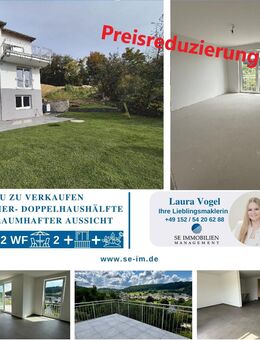 Neubau Doppelhaushälfte mit Panorama-Aussicht in Stein zu verkaufen! - Königsbach-Stein
