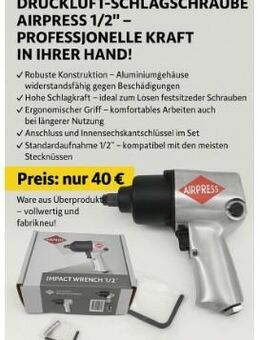 SCHLAGSCHRAUBER AIRPRESS - Traben-Trarbach