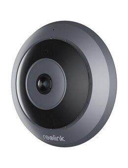 Reolink Überwachungskamera Fisheye Serie W520 - 6MP Wi-Fi 360° Panorama Überwachungskamera Innen (Außenbereich, Personenerkennung, Zwei-Wege-Audio, Mehrere Anzeigemodi, Nachtsicht)