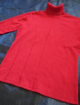 NEU * Klassisch * edel * Basic * Rollkragen * Fein * Strick * Pullover "BIBA by ESCADA" Gr. 34, 36- 38/ XS- S * rot * - Riedlingen