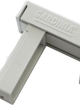GARDINIA Klemmträger für Vitragestangen/Cafehausstangen, Cafehausstangen, Vitragestangen, (Set, 2-tlg), Zubehör Vitragestangen/Caféhausstangen