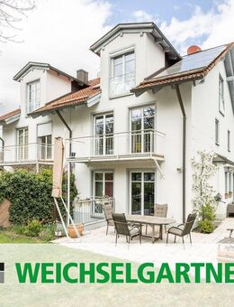 Charmante und energieeffiziente Doppelhaushälfte mit schönem Südgarten in ruhiger Wohnlage - Vaterstetten