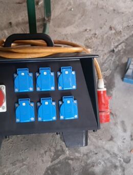 Mobilverteiler, Stromverteiler Fa. BEKA - 6x Schuko - Dormagen