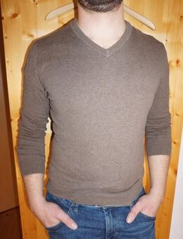 NEU * Edel * klassisch * Herren oder Damen * Unisex * Feinstrick * V-Ausschnitt * Pullover "ESPRIT" Gr. 46- 48/ S- M * braun * - Riedlingen