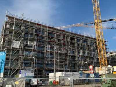 2-Zimmer Wohnung mit teilweisem Rheinblick im Zollhafen, Provisionsfrei, Neubau, Erstbezug