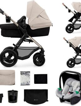 Kinderkraft Kombi-Kinderwagen MOOV 2 Air 3IN1, (Set), mit Luftreifen