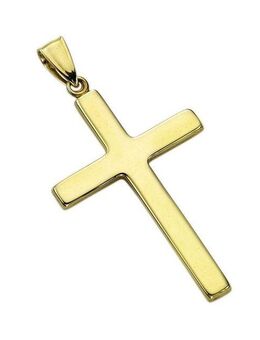 Fascination by Ellen K. Kettenanhänger Gold 333 Kreuz 41mm