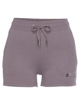 Bench. Loungewear Shorts mit Logodruck und Stickerei