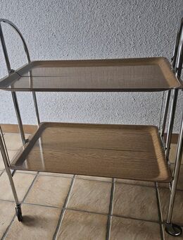 w11) Modell: "B" - klappbarer Teewagen auf Rollen Servierwagen Rollwagen Beistelltisch - Garbsen