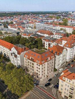 DG-Wohnung-Maisonette mit Kamin in der Südvorstadt - 4 Zimmer, 126m², KfW 40, Erstbezug - Leipzig