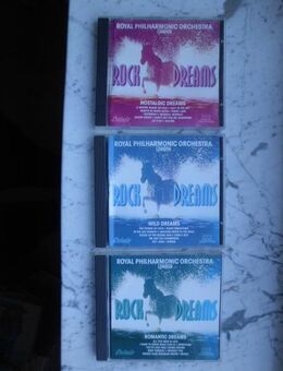 Royal Philharmonic Orchestra London: Rock Dreams: Nostalgic Dreams - Wild Dreams - Romantic Dreams. 3 CDs zus. 3,- - Flensburg