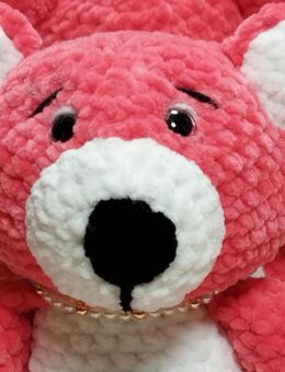 "Betty" ❤️ Teddy - Bär gehäkelt Amigurumi Kuscheltier Plüschtier - Kerken