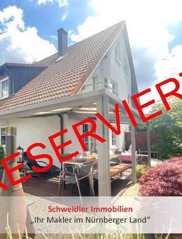 Koffer packen, einziehen und wohlfühlen! Moderne Doppelhaushälfte in Behringersdorf zum Kauf - Schwaig (Nürnberg)