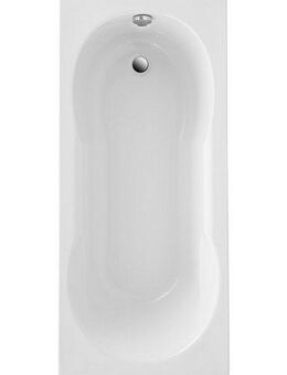 OTTOFOND Badewanne Julia, (Komplett-Set, 3-tlg), mit Wannenträger und Ablaufgarnitur