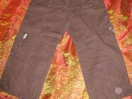 NEU * Edel * Leinen * 7/8 * Dreiviertel * Stiefel * Capri * Worker * Hose "COLOURS OF THE WORLD" Gr. 40/ M * schokoladen- braun * - Riedlingen