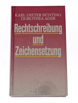 Rechtschreibung und Zeichensetzung - Bünting & Ader - TOP Zustand - Bochum Wattenscheid