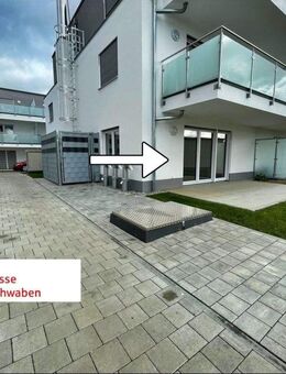Zur Miete: 2-Zimmer-Neubauwohnung im Erdgeschoss! - Lauingen (Donau)